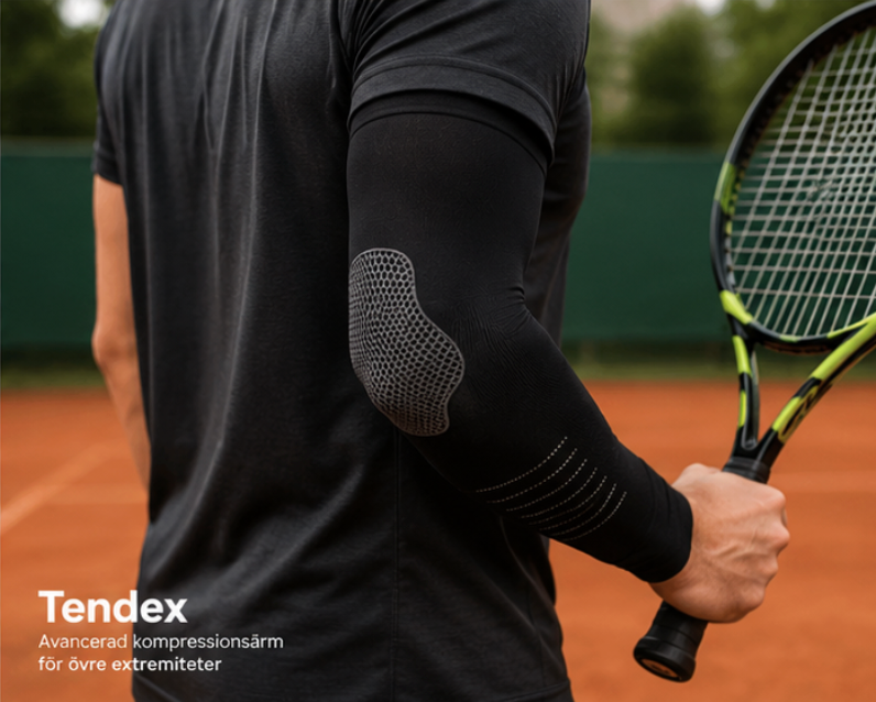 Tendex- avancerad kompressionsärm för övre extremiteter.